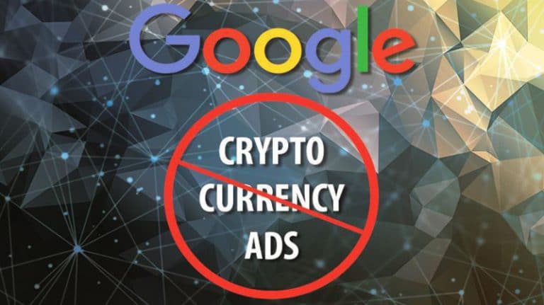 Google введет запрет на рекламу криптовалют с 1 июня 2018