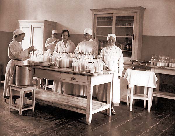 Детская молочная кухня в СССР